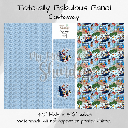 Castaway Tote-Ally Fabulous Panel