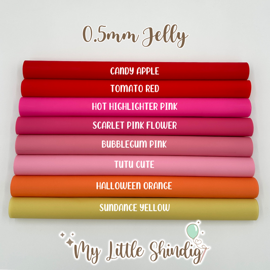 Jelly Vinyl - Warm Colors (retail)