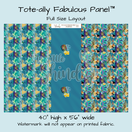Atlantica Tote-Ally Fabulous Panel (pre-order)