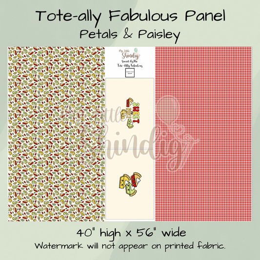 Sweet As Pie Tote-Ally Fabulous Panel (retail)