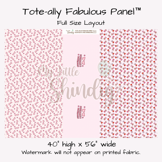 Heartbeats and Daydreams Tote-Ally Fabulous Panel (pre-order)