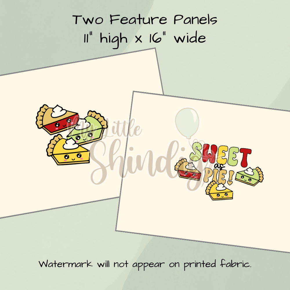 Sweet As Pie Tote-Ally Fabulous Panel (retail)