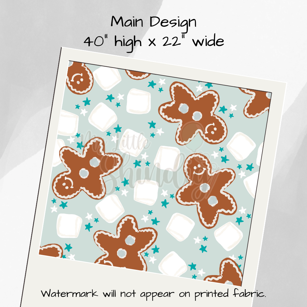 Snowmen Cocoa Tote-Ally Fabulous Panel (retail)