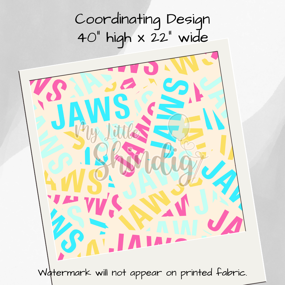 JAWS Tote-Ally Fabulous Panel (retail)