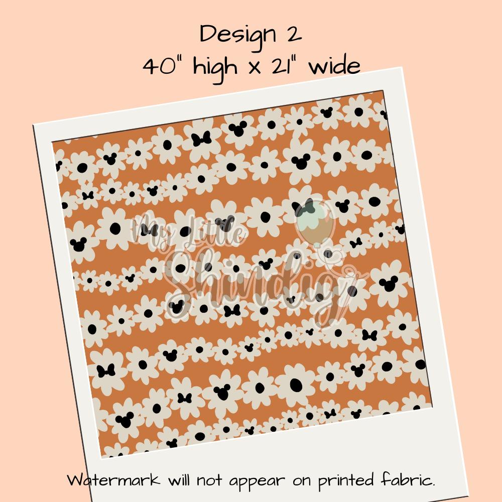 Boo Mouse Tote-Ally Fabulous Panel (pre-order)