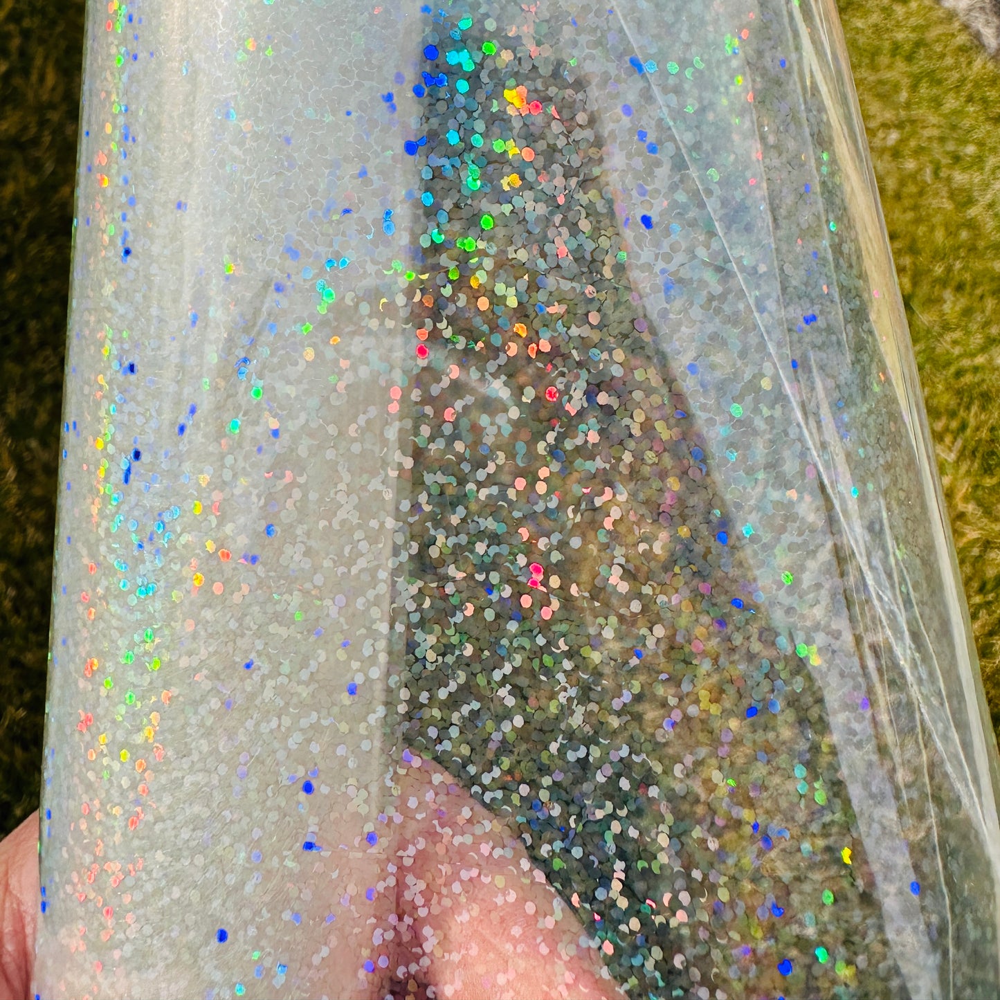 Patterned Iridescent TPU Vinyl (retail)