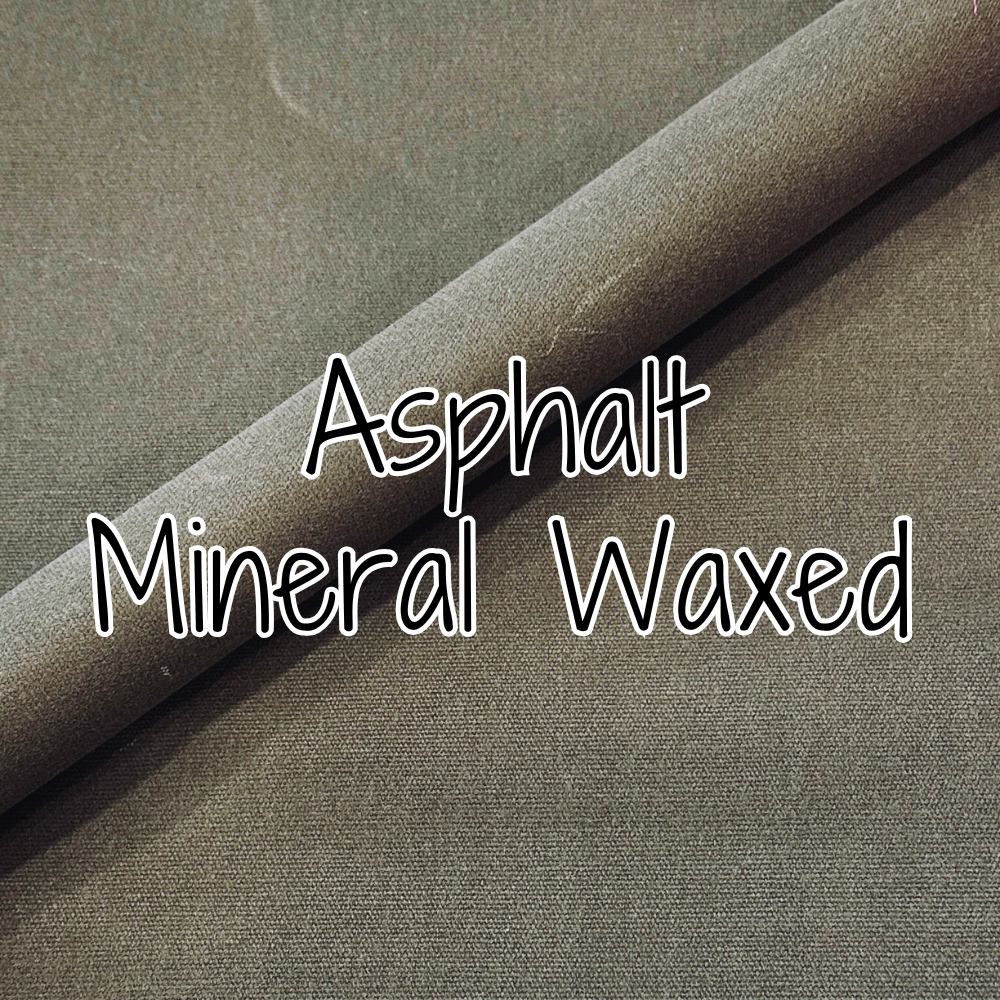 12 oz. Mineral Waxed Canvas - Asphalt (retail)