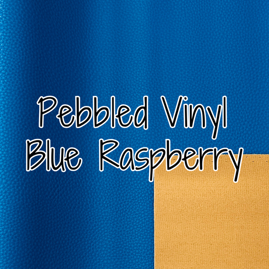 Pebbled Vinyl - Blue Raspberry - 18" (retail)