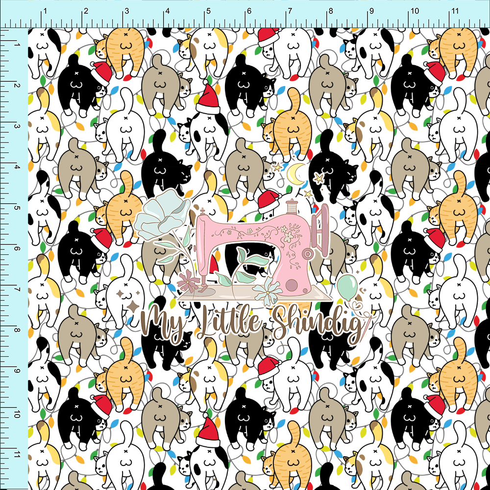 Cat Butt Christmas Lights (preorder)