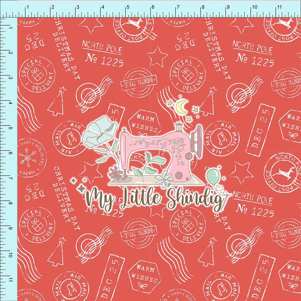 Club 31 | Christmas Stamps Red | Pre-Order