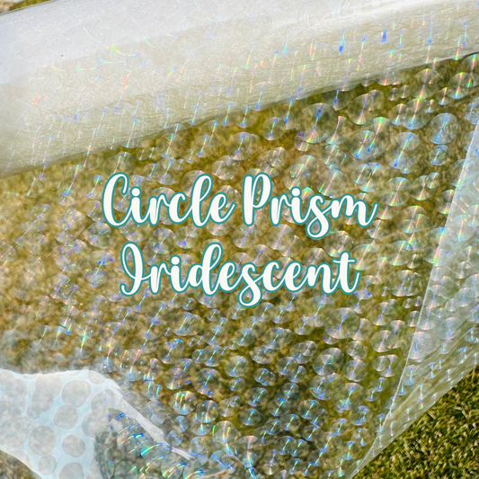 Patterned Iridescent TPU Vinyl (retail)