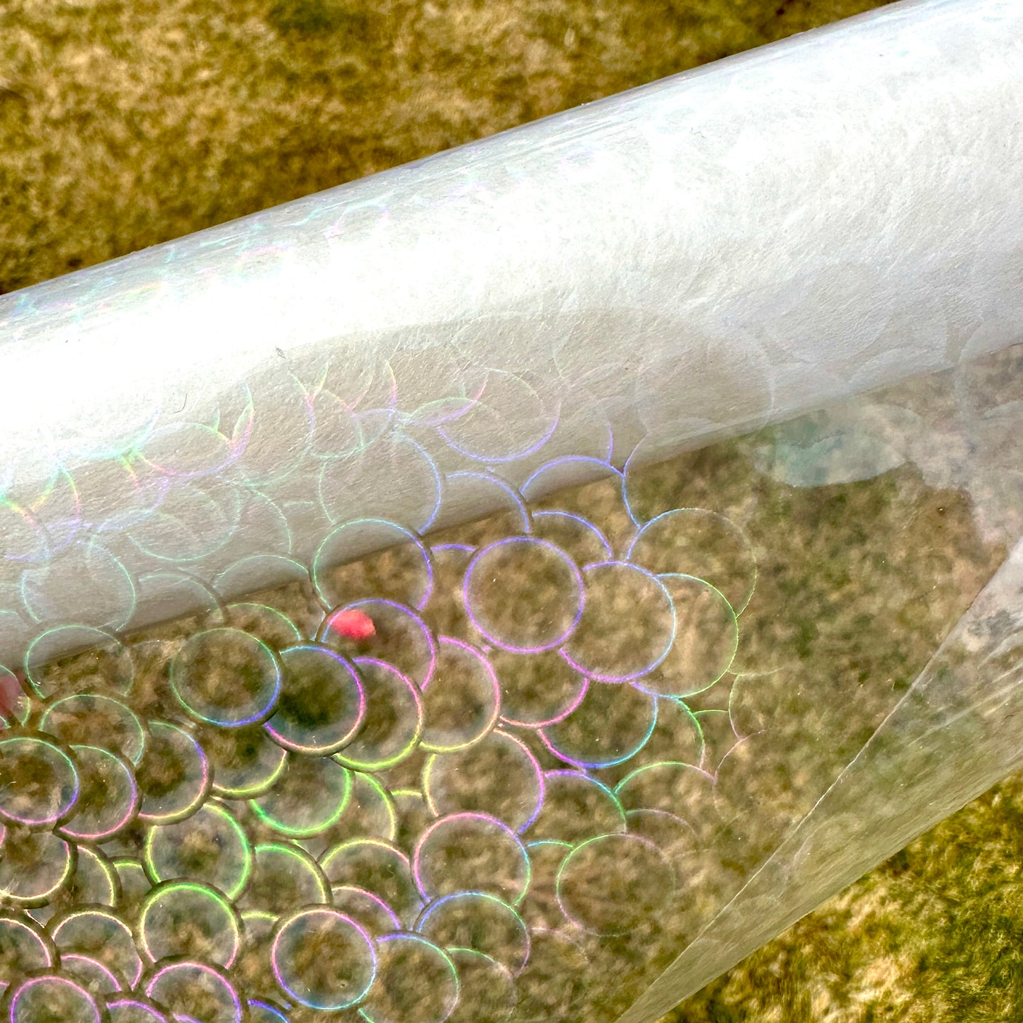Patterned Iridescent TPU Vinyl (retail)