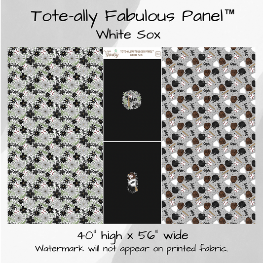 Chicago White Sox Tote-Ally Fabulous Panel - w/Solid Feature Panel (pre-order)