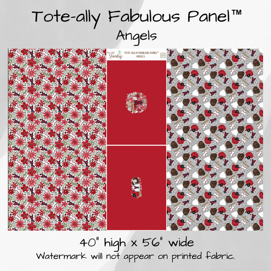 Los Angeles Angels Tote-Ally Fabulous Panel - w/Solid Feature Panel (pre-order)