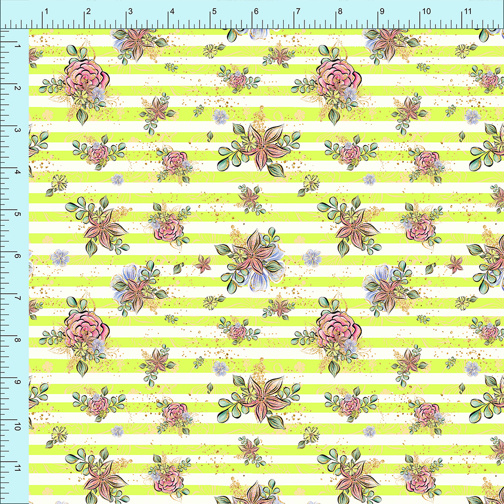 Club 14 | Floral Stripe | Pre-Order