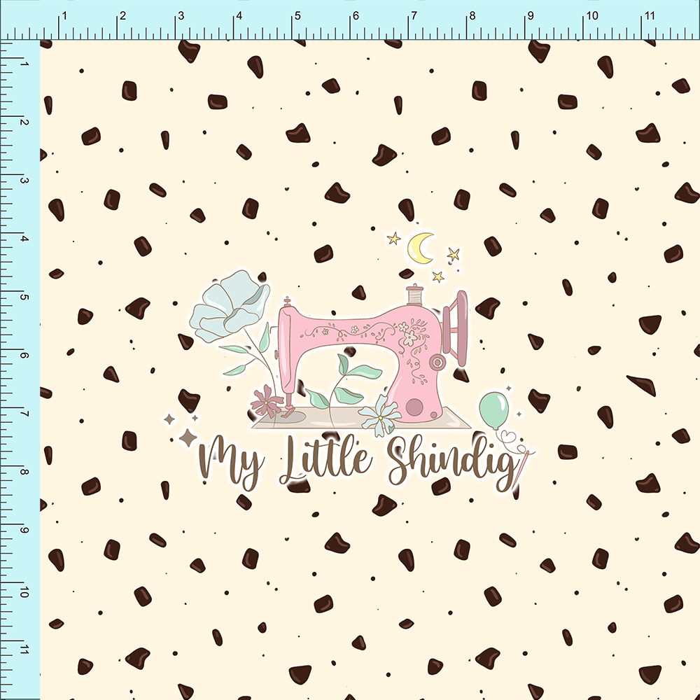 Fabric Club Month 25 - Chocolate Chip (retail)