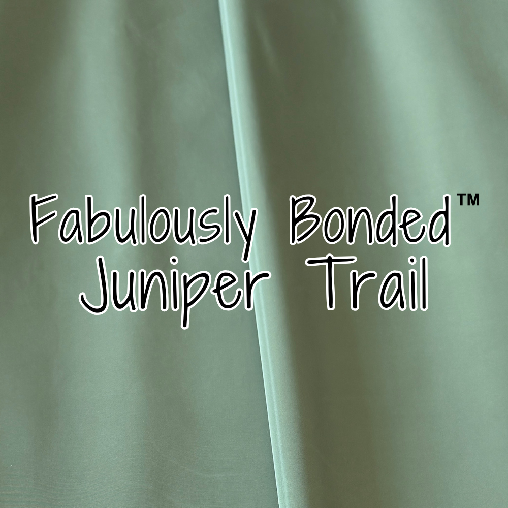 Fabric Club Month 58 - Fabulously Bonded™ Poly Solid - Juniper Trail (retail)