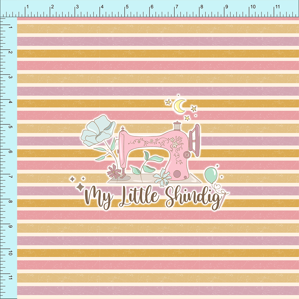 Club 27 | Floral Lemon Stripe | Pre-Order