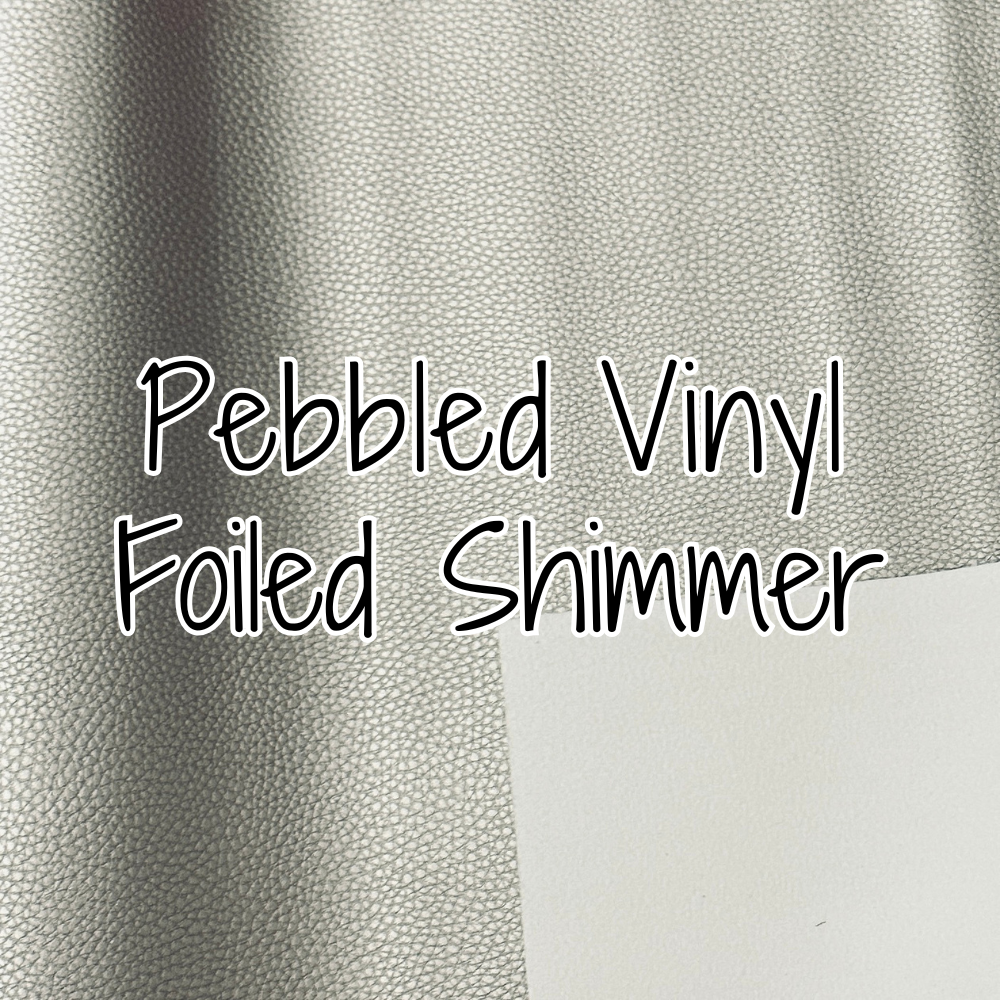 Pebbled Vinyl - Foiled Shimmer - 18" (retail)