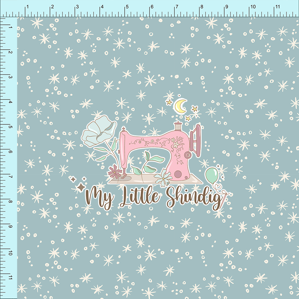 Fabric Club Month 54 - Frosted Flurries (retail)