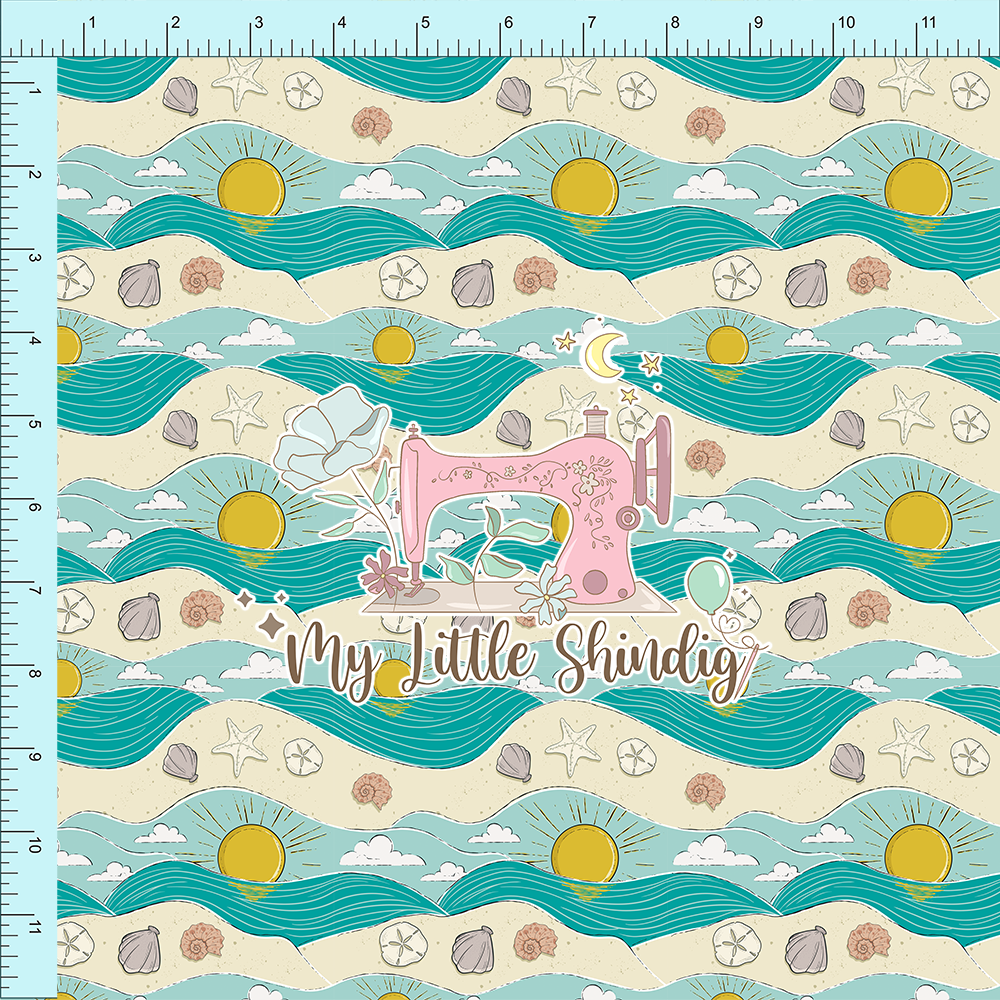 Fabric Club Month 50 - Surf and Sunshine (retail)