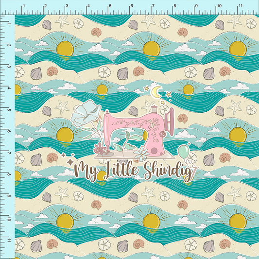 Fabric Club Month 50 - Surf and Sunshine (retail)
