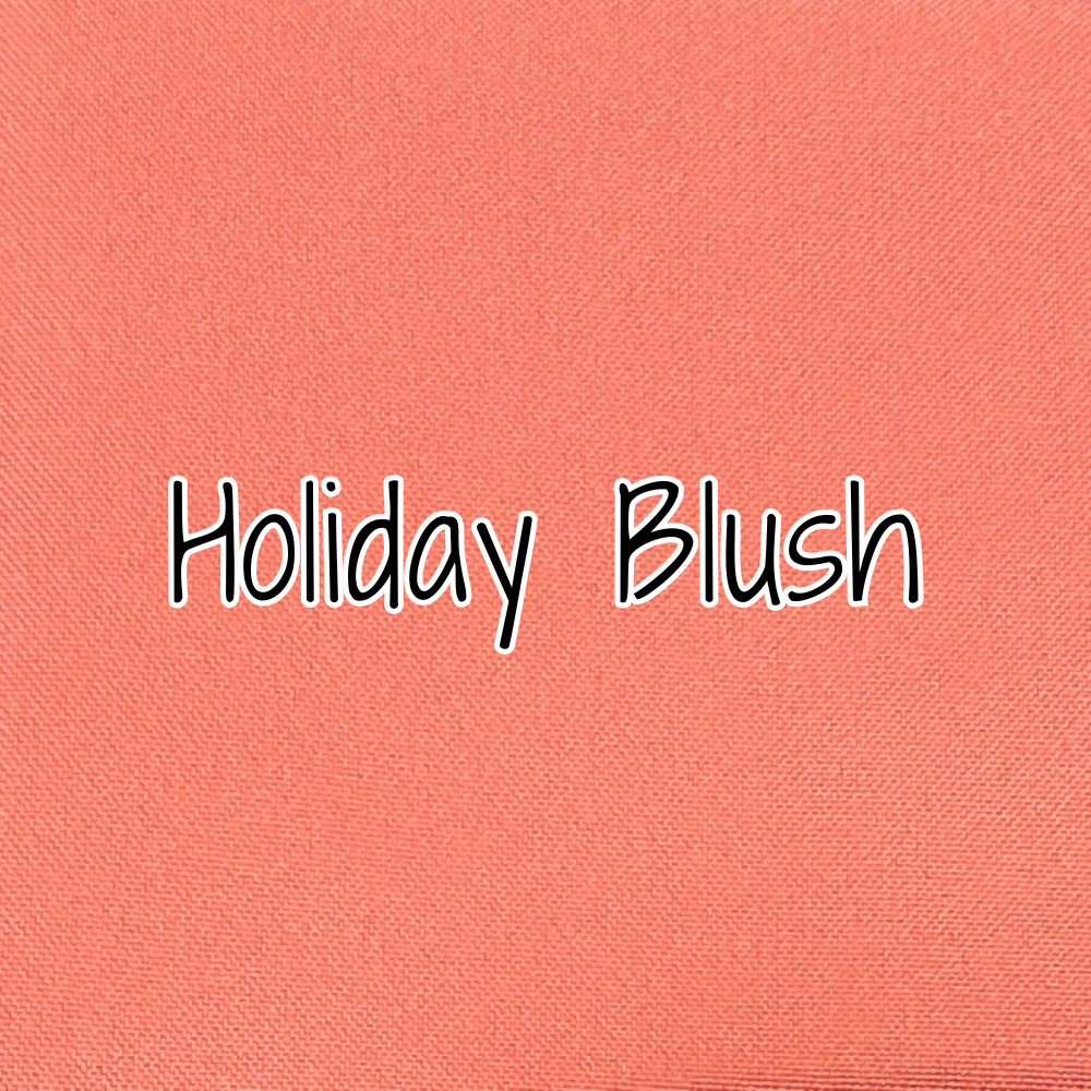 Medium Weight Waterproof Canvas - Holiday Blush (retail)