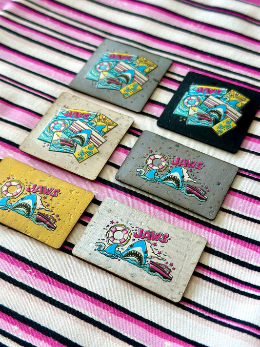 JAWS (Take 2) - Color Printed Cork Tags (6 Pack retail)