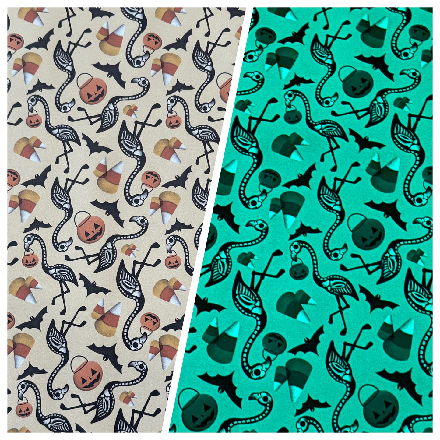 Spooky Lawn Flamingos (retail)