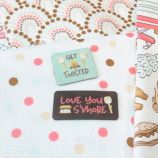 Gettin' Campy - Color Printed Cork Tags (6 Pack) - MEMBERS ONLY