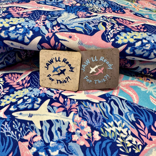 JAW'll Ready for This? - Color Printed Cork Tags (6 Pack)