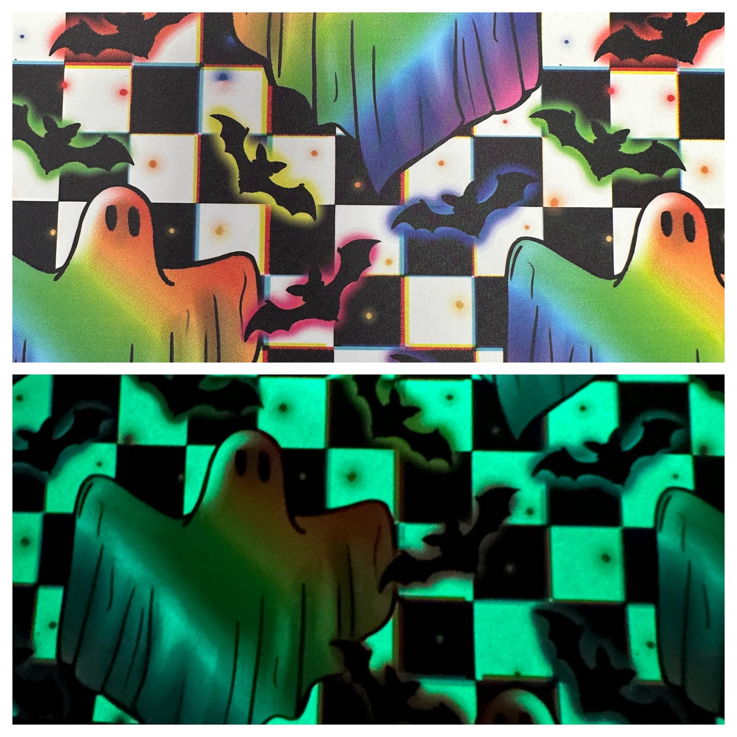 Rainbow Ghost Checks (retail)