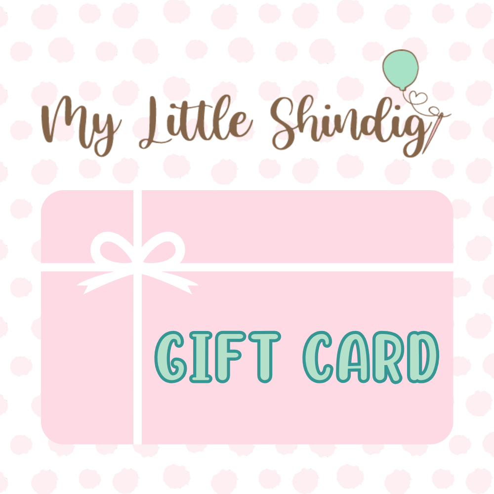 My Little Shindig Gift Card 🧵🩷