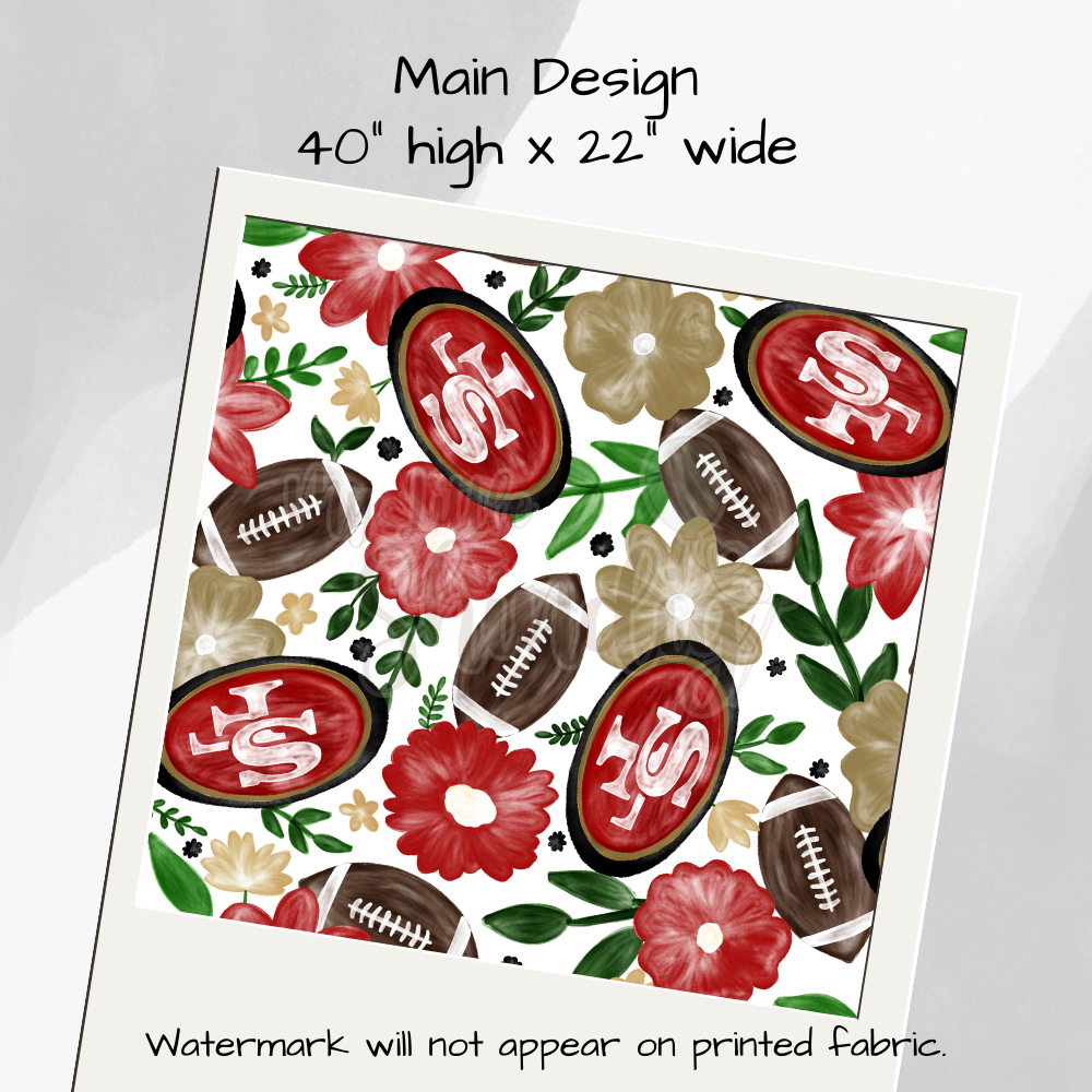 49ers Tote-Ally Fabulous Panel (pre-order)