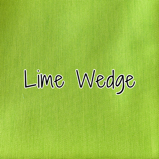 Medium Weight Waterproof Canvas - Lime Wedge (retail)