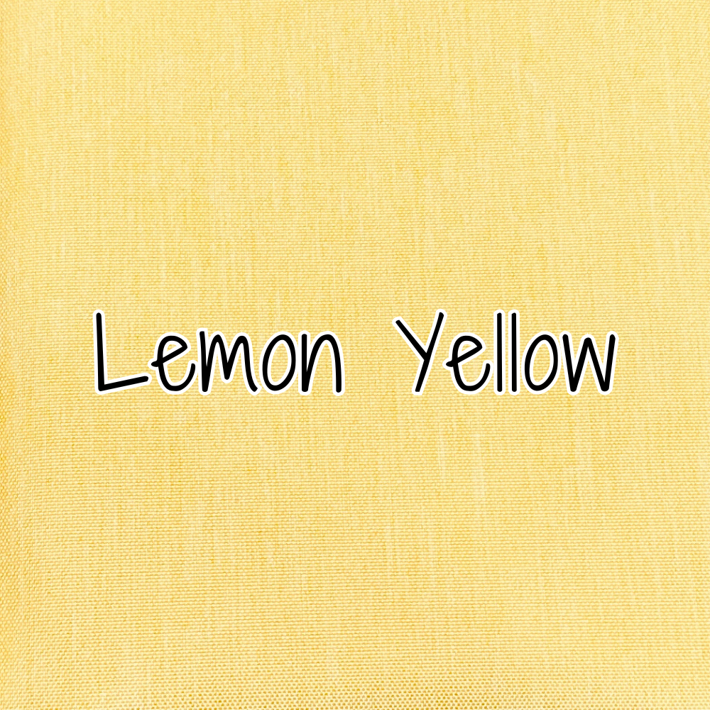 Medium Weight Waterproof Canvas - Lemon Yellow (retail)