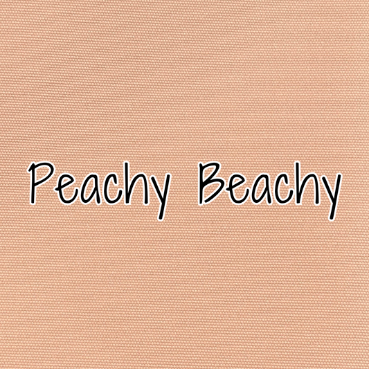 Medium Weight Waterproof Canvas -Peachy Beachy (retail)