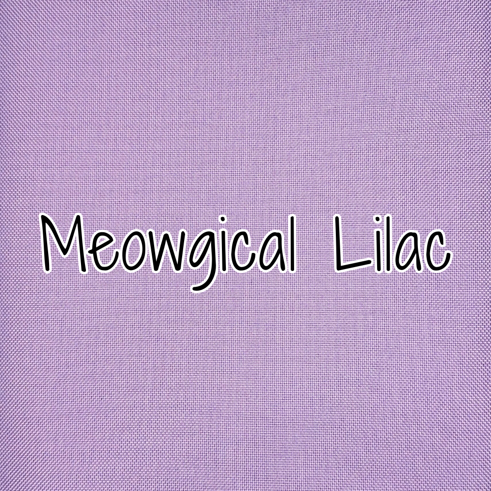 Medium Weight Waterproof Canvas - Meowgical Lilac (retail)