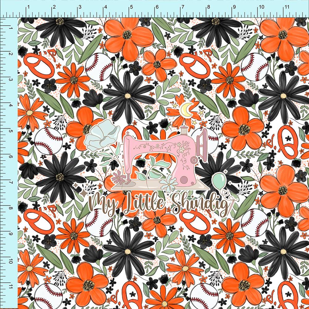 Baltimore Orioles Floral (pre-order)