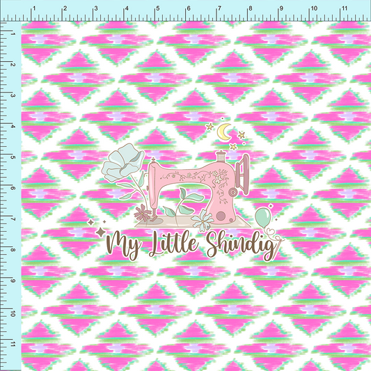 Fabric Club Month 49 - Painted Pink Rug (retail)