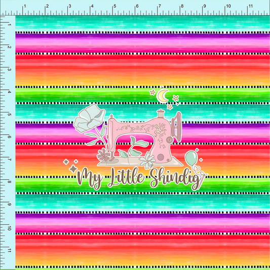 Fabric Club Month 49 - Painted Sarape (retail)