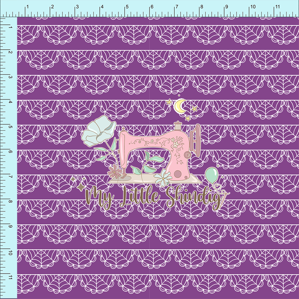 Club 40 | Purple Lacey Webs | Pre-Order
