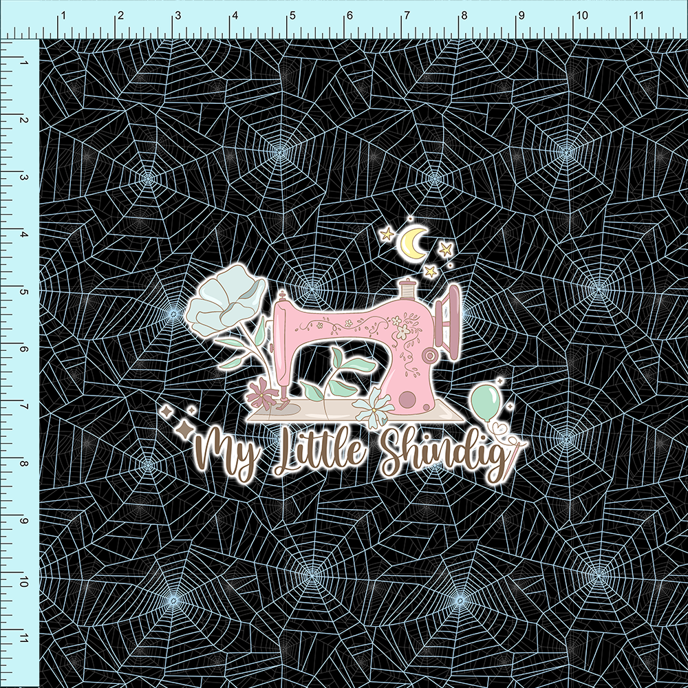 Fabric Club Month 04 - Spooky Webs (retail)