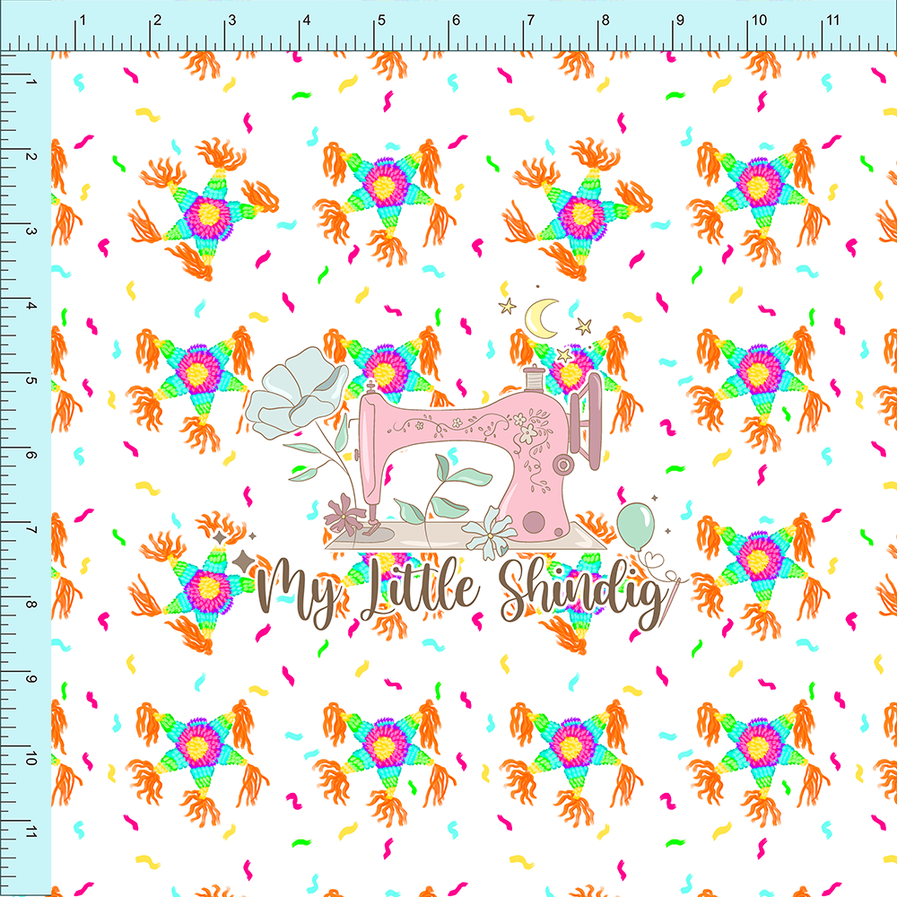 Fabric Club Month 49 - Star Piñata (retail)