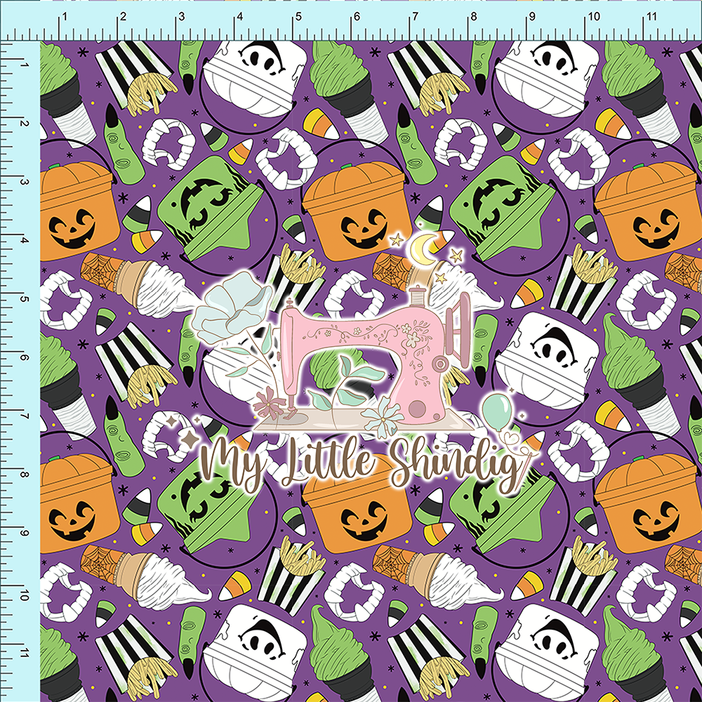 Trick or Treat Buckets Purple (retail)
