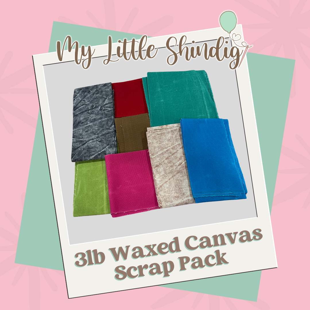 3lb. Scrap Bundle Waxed Canvas (retail)