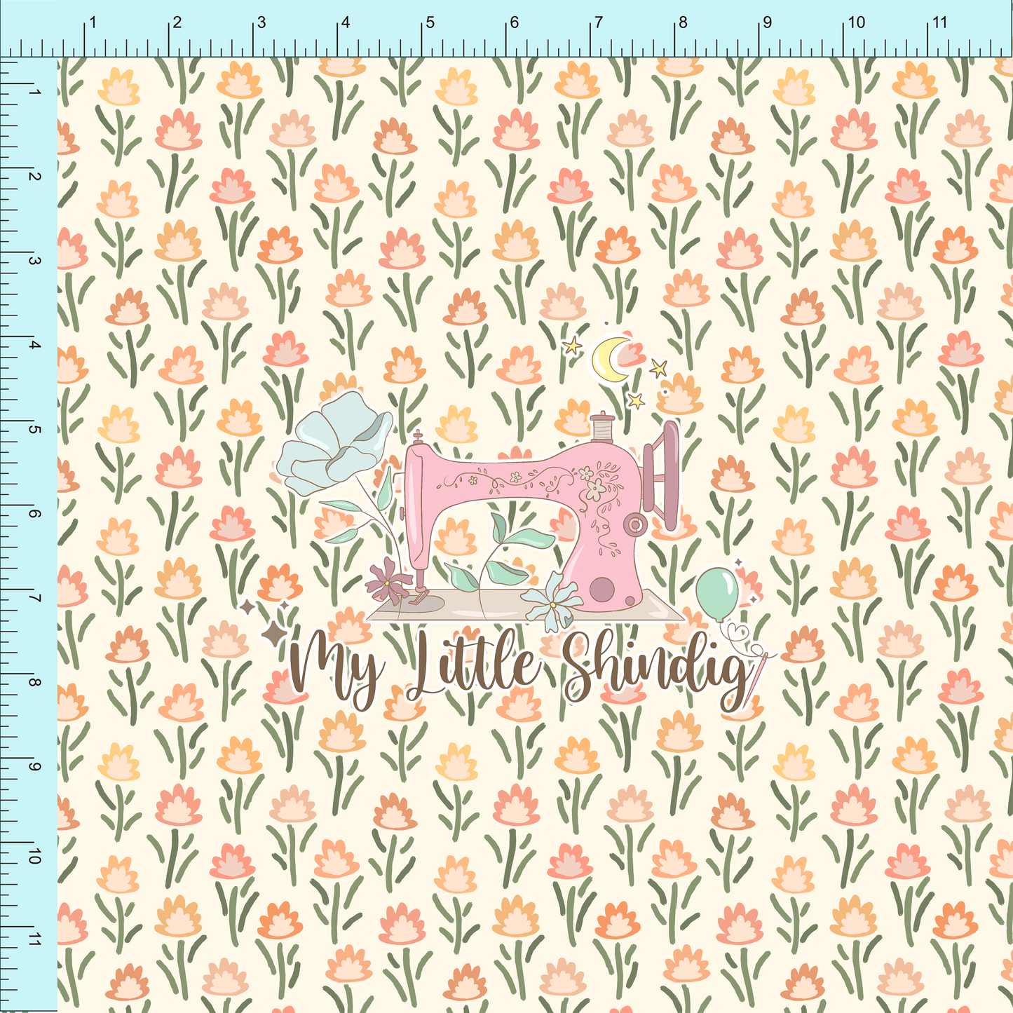 Fabric Club Month 58 - Wild Flowers - Poly WPC (retail)
