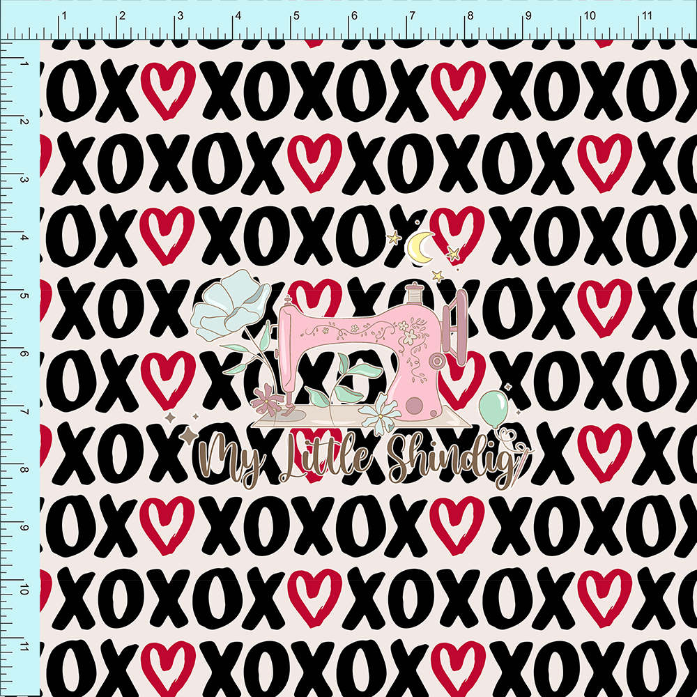 XOXO (pre-order) - Fabric Club Month 32