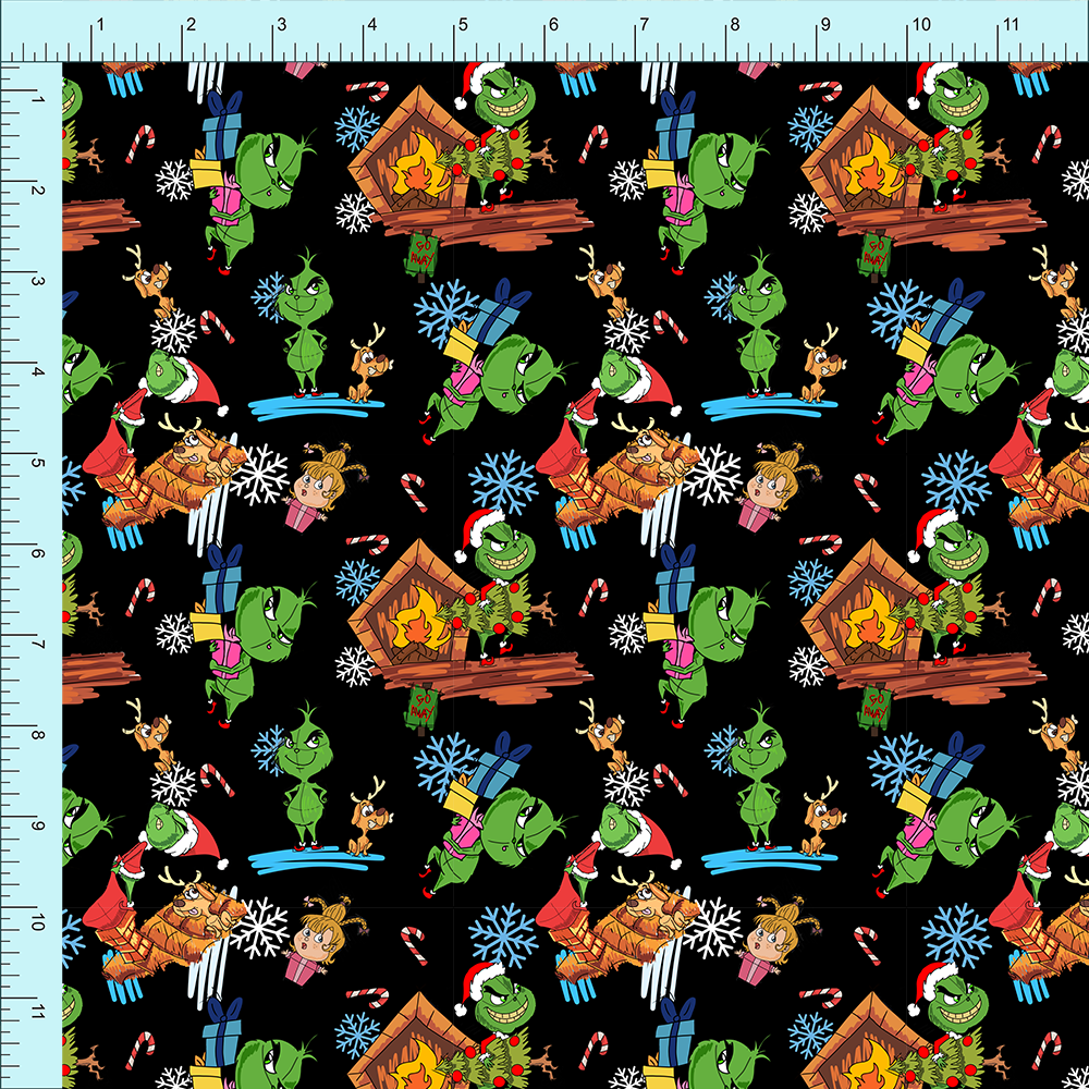 Fabric Club Month 18 - Green and Mean (pre-order)