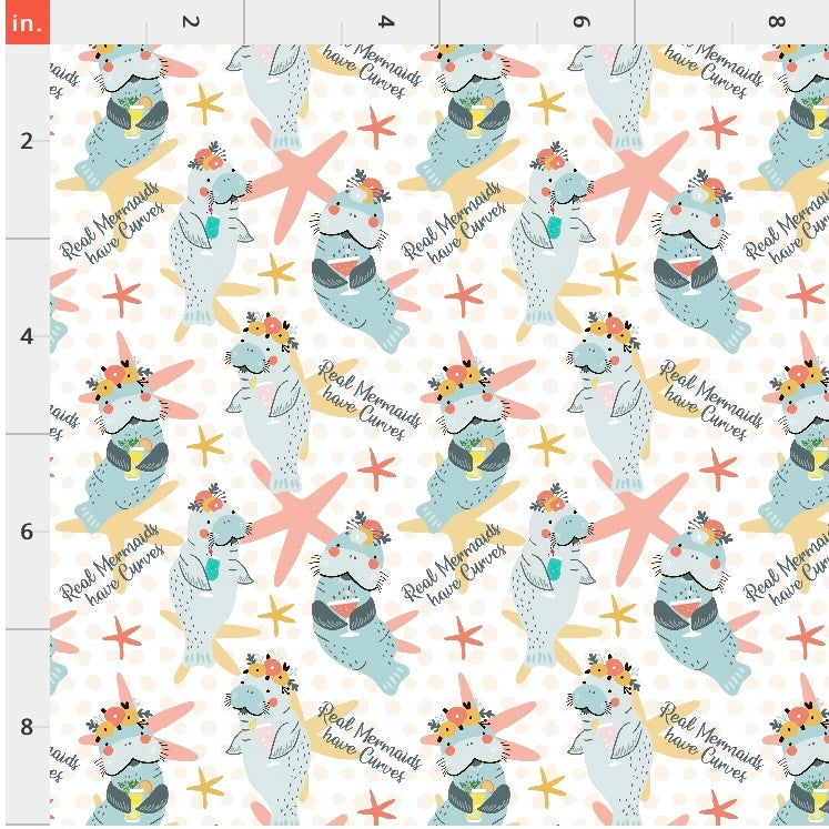 Fabric Club Month 02 - Real Mermaids Have Curves (pre-order)